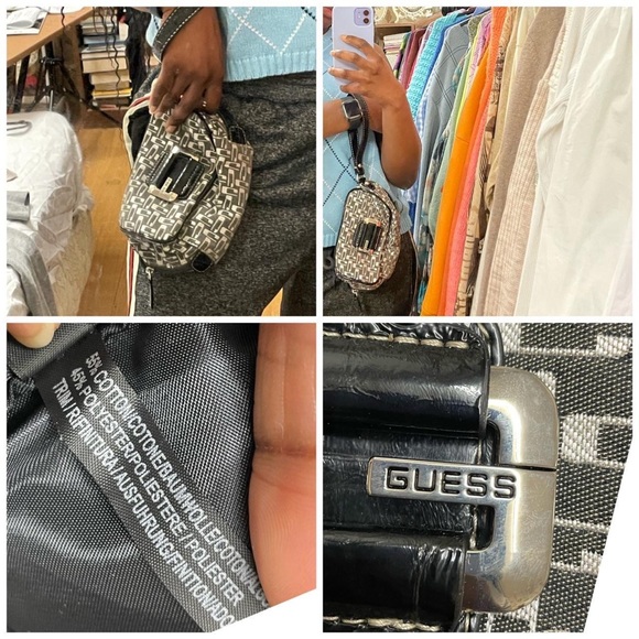 Guess mini monochrome bag - Picture 4 of 4